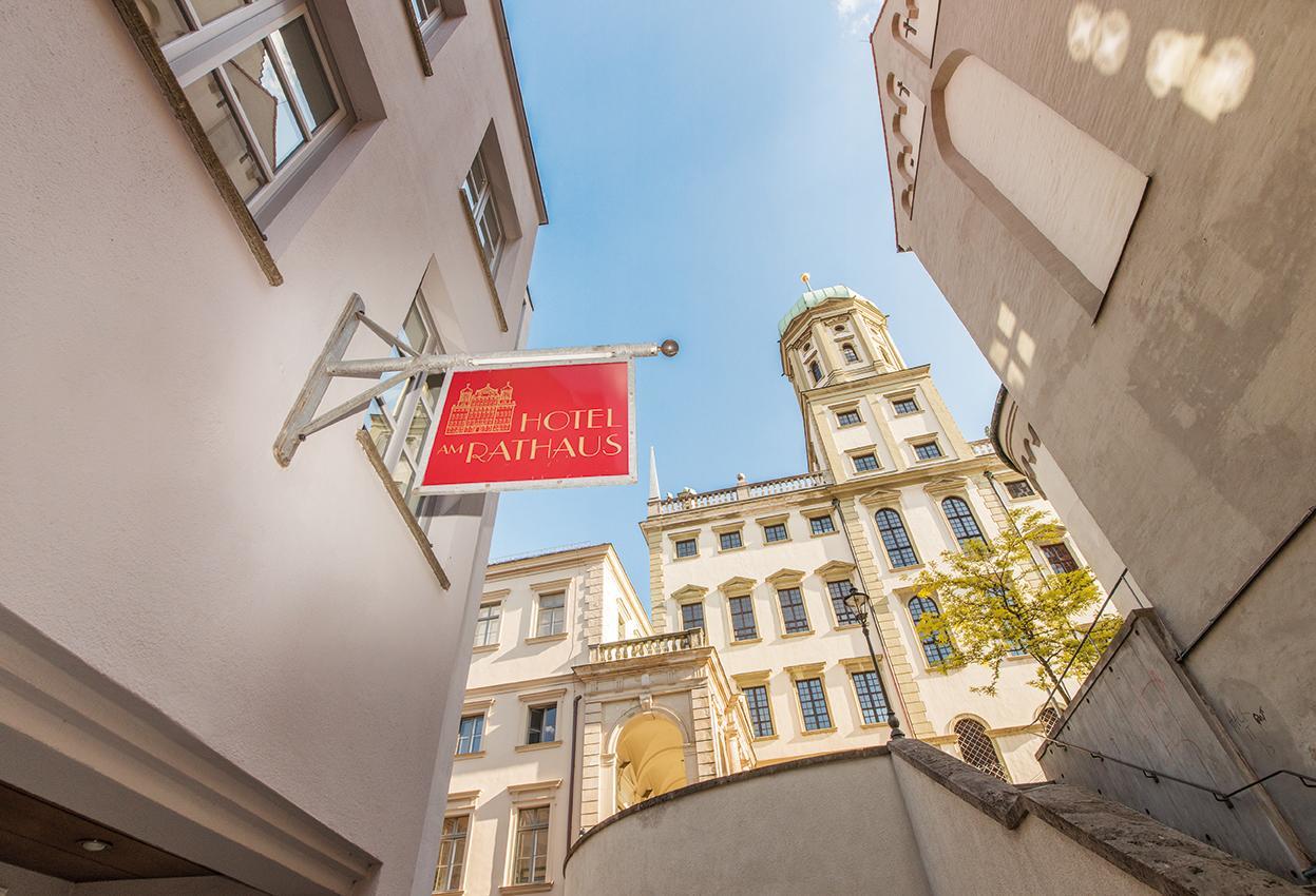 Hotel Am Rathaus Aψβούργη Εξωτερικό φωτογραφία